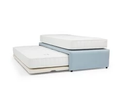 Single Friends Trundle Bed In Thatch House Fabric -furniture 238392 friends contemporary spare room bed