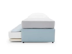 Single Friends Trundle Bed In Thatch House Fabric -furniture 238403 friends upholstered guest bed