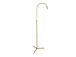 Slam Dunk Floor Lamp In Brass Lampbase