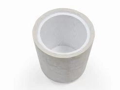 Hidey-Ho In Light Oak -furniture 260413 hidey ho storage side table inside detail