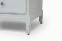 Flutterby Wardrobe In White, Inky Blue -furniture 260979 flutterby vintage white wardrobe leg details