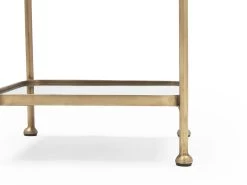 Wonder-Brass Large Side Table 9 Wonder-Brass Large Side Table -furniture 262228 wonder brass side table metal leg detail