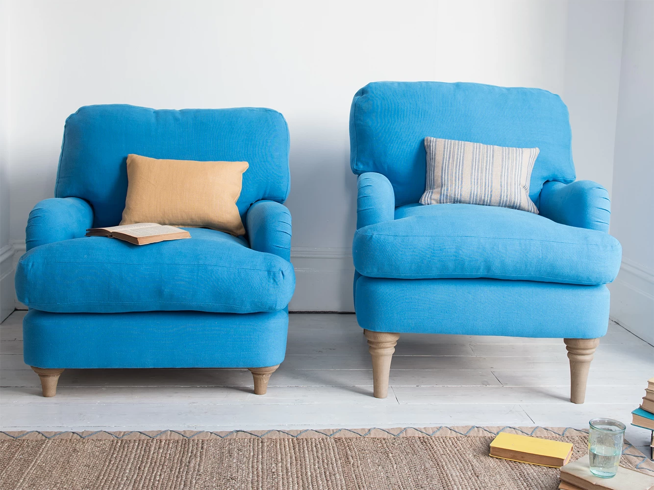 Jonesy Armchair In Thatch House Fabric 1 Jonesy Armchair In Thatch House Fabric