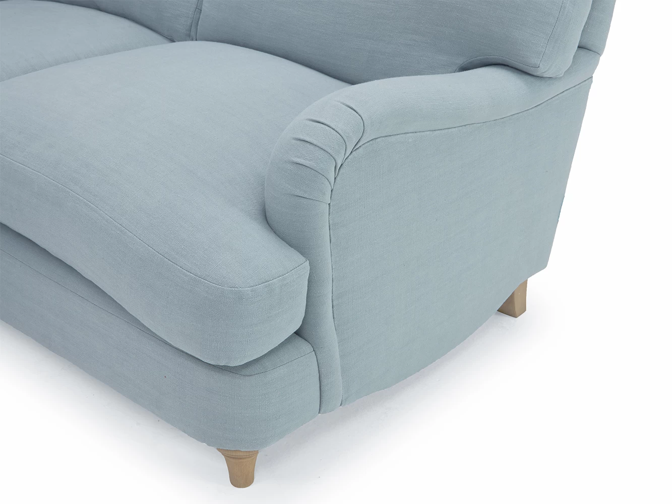 Large Left Hand Corner Jonesy Corner Sofa In Bumblebee Clever Velvet 5 Large Left Hand Corner Jonesy Corner Sofa In Bumblebee Clever Velvet - Image 5