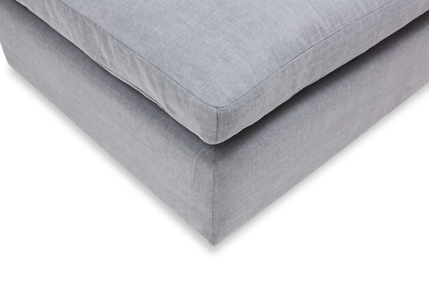 Cuddlemuffin Footstool In Thatch House Fabric 2 Cuddlemuffin Footstool In Thatch House Fabric - Image 2