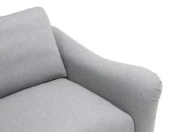 Bumpster Armchair In Thatch House Fabric -furniture 297929 bumpster love seat inside arm detail