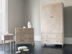Super Flapper Wardrobe In Light Oak 17 Super Flapper Wardrobe In Light Oak -furniture 299166 flapper herringbone parquet wooden bedroom range furniture