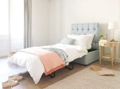 Single Bed In A Button In Thatch House Fabric 15 Single Bed In A Button In Thatch House Fabric -furniture 301680 bed in a button hideaway bed footsool