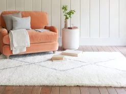 Small Casbah In White -furniture 301775 casbah wool floor rug