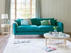 Small Squishmeister Sofa In Thatch House Fabric -furniture 301857 squishmeister squishy upholstered sofa