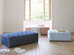 Single Bed In A Button In Thatch House Fabric 16 Single Bed In A Button In Thatch House Fabric -furniture 302147 bed in a bun hideaway bed range