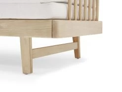Double Kipster Daybed In Light Oak 19 Double Kipster Daybed In Light Oak -furniture 308807 kipster solid oak daybed front leg detail