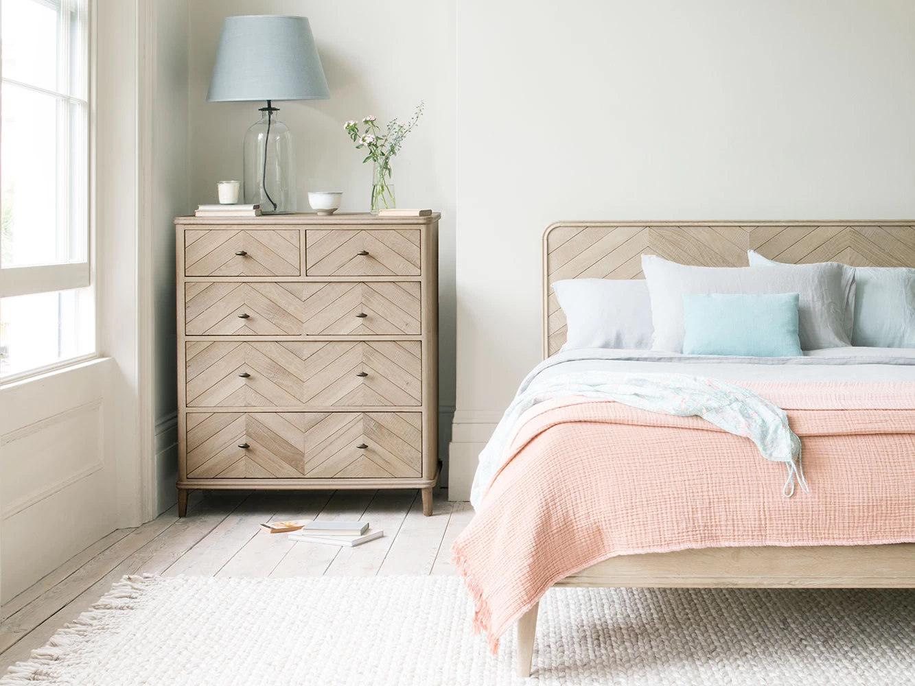 Superking Flapper Bed In Soaped Oak 3 Superking Flapper Bed In Soaped Oak - Image 3