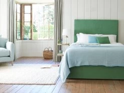 Kingsize Tight Space Storage Bed In Drenched Dog Brushed Cotton -furniture 317367 tight space storage bed with tall piper upholstered headboard 1