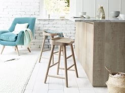 Bumble Stools In Light Oak
