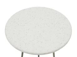 Little Scamp In Gunmetal -furniture 356981 little scamp terrazzo white marble top detail