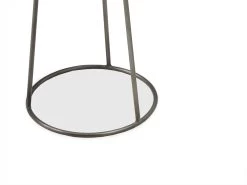 Little Scamp In Gunmetal -furniture 365688 little scamp side table metal leg detail