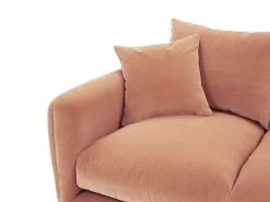 Large Right Hand Squishmeister Chaise Sofa In Shortbread Clever Woolly Fabric -furniture 377216 squishmeister chaise sofa cushion detail