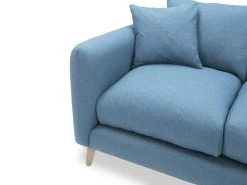 Even Sided Corner Sofa Squishmeister Corner Sofa In Honey Pot Clever Velvet -furniture 377230 squishmeister corner sofa left side detail 2