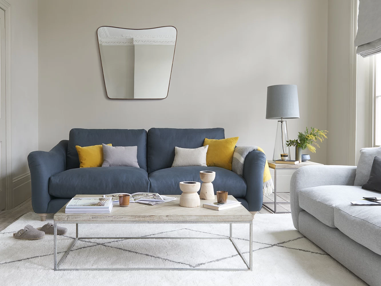 Small Bumpster Sofa In Flushed Cheek Clever Velvet 6 Small Bumpster Sofa In Flushed Cheek Clever Velvet - Image 6