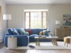 Hidey-Ho In Light Oak -furniture 379821 easy squeeze large comfy corner sofa