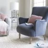 Gramps Armchair In Thatch House Fabric