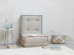 Sleepover Floor Cushion In Natural -furniture 379963 sleepover square cushions