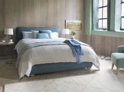 Double Pillow Talker Bed In Thatch House Fabric