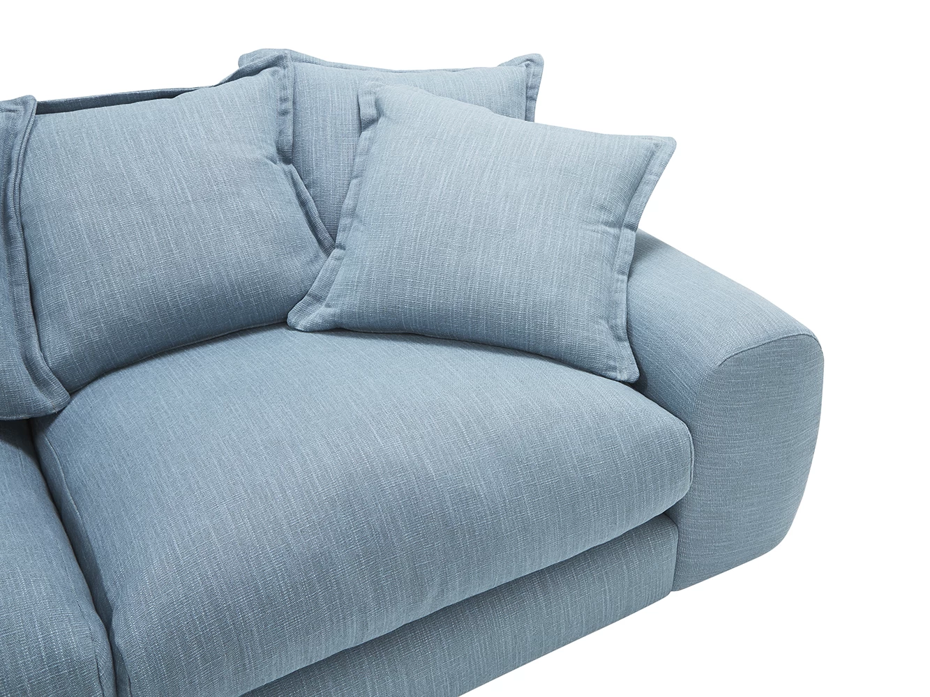 Wodge Modular Corner Sofa Large Left Hand In Thatch House Fabric 2 Wodge Modular Corner Sofa Large Left Hand In Thatch House Fabric - Image 2