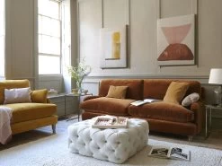 Large Jonesy Sofa In Wendy House Clever Vintage Linen -furniture 455986 jonesy sofa 0907