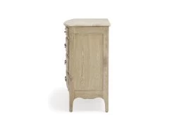 Large Audrie Chest Of Drawers In Weathered Oak -furniture 456873 cod aud 0317