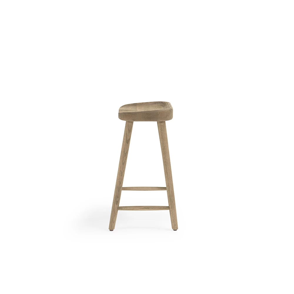 Bumble Stools In Light Oak 4 Bumble Stools In Light Oak - Image 4