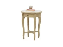 Bella In Marble Side Table -furniture 461170 bella curved leg side table in marble