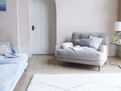 Sugar Bum Armchair In Thatch House Fabric