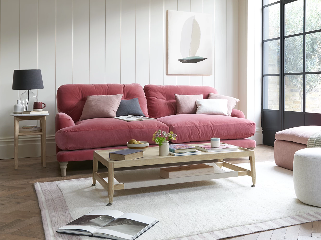 Large Sugar Bum Sofa In Butterscotch Clever Velvet 9 Large Sugar Bum Sofa In Butterscotch Clever Velvet - Image 9