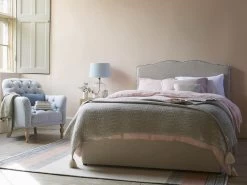 Floppy Knit Throw In Pink -furniture 487180 marie headboard with floppy knit throw in grey