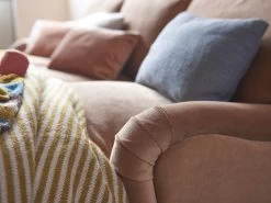 Easy Knit Throw Oatmeal -furniture 487413 jonesy chaise sofa close up 3