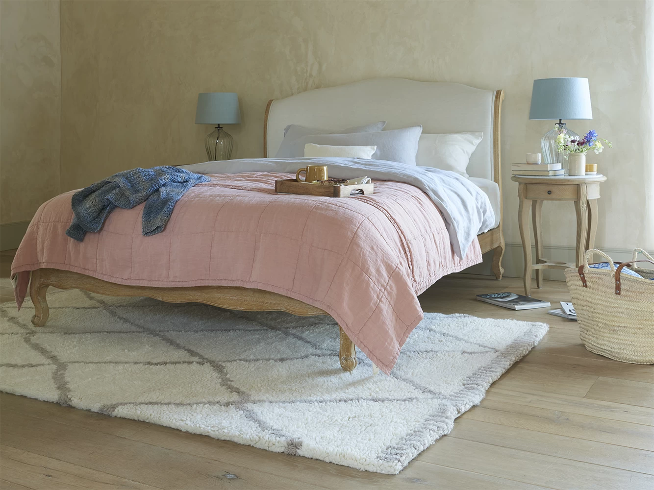 Double Coco Bed In Tea Bag Clever Velvet 6 Double Coco Bed In Tea Bag Clever Velvet - Image 6