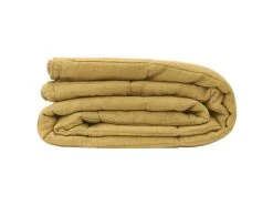 Lazy Quilt In Ochre -furniture 498053 lazy quilt throw in ochre roll