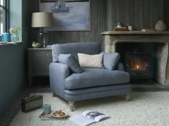 Squisharoo Armchair In Thatch House Fabric