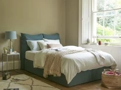 Double Beddy-Byes Headboard In Thatch House Fabric