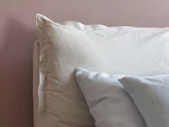 Double Beddy-Byes Headboard In Thatch House Fabric -furniture 500271 beddy byes bed upholstered cushion 19675