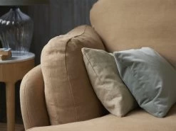 Large Smithy Sofa In Gardening Glove Green Clever Velvet -furniture 503263 smithy sofa cushions detail 4