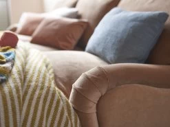 Large Left Hand Jonesy Chaise Sofa In Thatch House Fabric -furniture 503873 jonesy chaise 9826 treacle sponge web crop