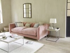 Small Boho Sofa In Thatch House Fabric