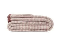 Easy Knit Throw Pink -furniture 504751 throw pink natural stripe 5