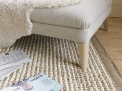 Medium Woolly Jute In Natural -furniture 507390 woolly jute rug in natural close chair detail