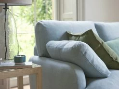 Large Right Hand Squisharoo Chaise Sofa In Cinnamon Sticks Clever Velet -furniture 507446 squisharoo chaise sofa close detail