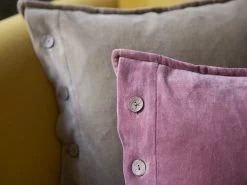 Classic (43cm X 43cm) Easy Squish Scatter In Peony Pink Velvet -furniture 507969 easy squish scatter in velvet cushion detail 22073