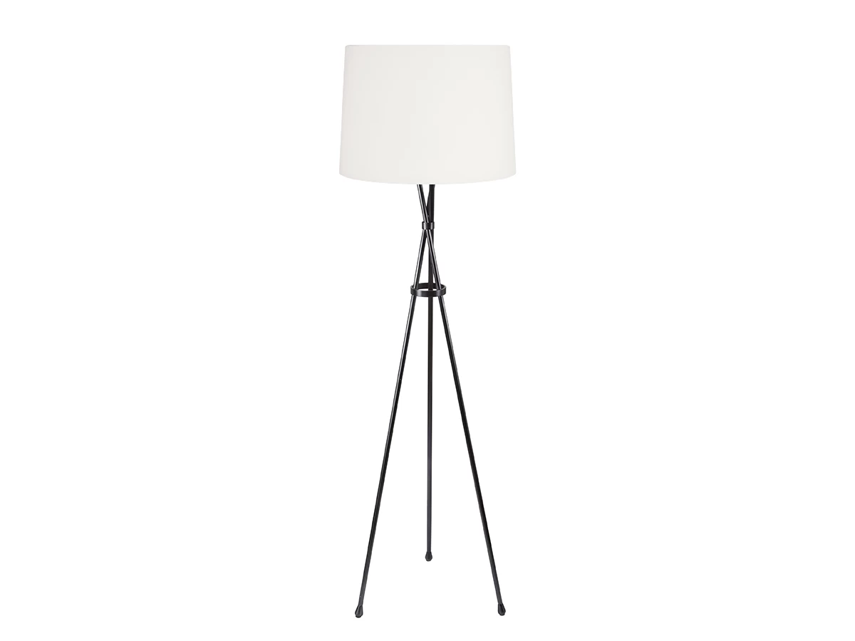 Hat Trick In Blackened Bronze With A Wendy House Clever Vintage Linen Shade 5 Hat Trick In Blackened Bronze With A Wendy House Clever Vintage Linen Shade - Image 5